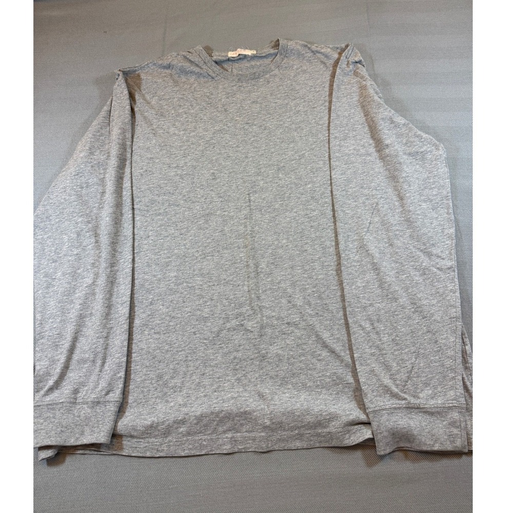 J.Crew Mens XL  T-Shirt 100% Cotton Crew Neck T Stain on sleeve see last picture